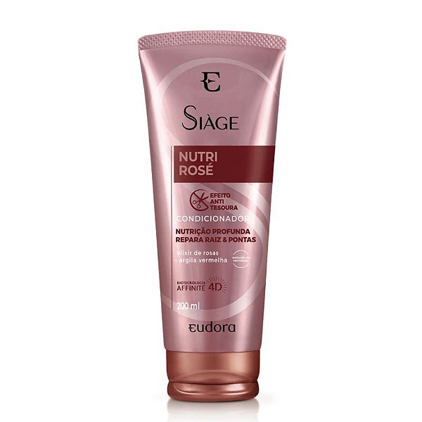 Condicionador Eudora Siàge Nutri Rosé 200ml