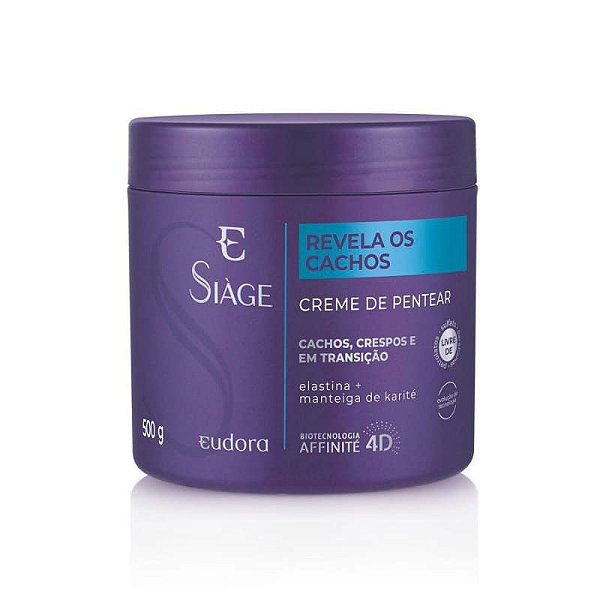 Creme de Pentear Eudora Siàge Revela os Cachos 500gr