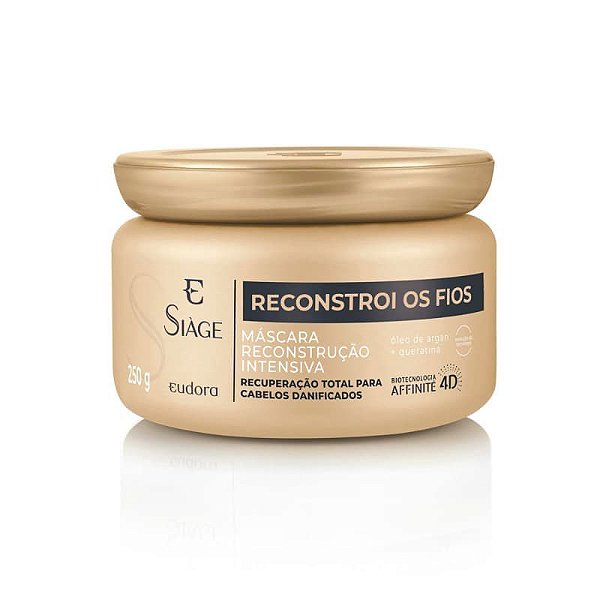 Máscara Capilar Eudora Siàge Reconstroi os Fios 250gr