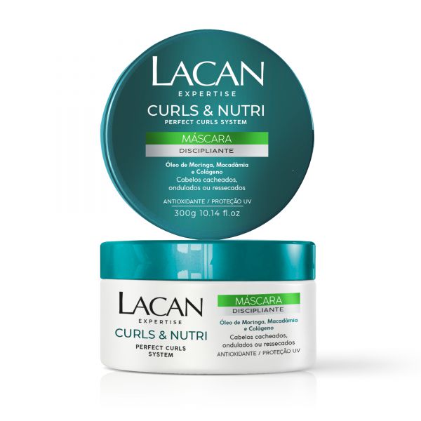 Máscara Lacan Disciplinante Curls&Nutri 300gr