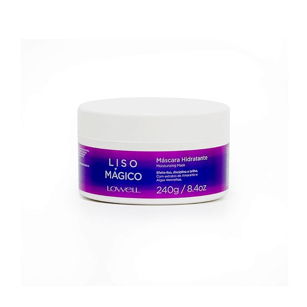 Máscara Lowell Liso Mágico 240gr