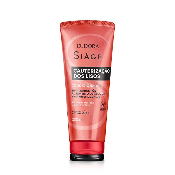 Condicionador Eudora Siàge Cauterização dos Lisos 200Ml