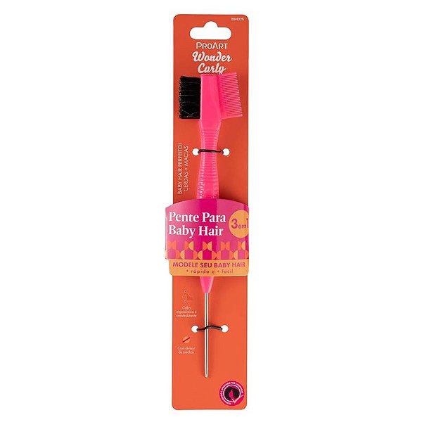 Pente Pro Art Baby Hair 3em1 EBH02B