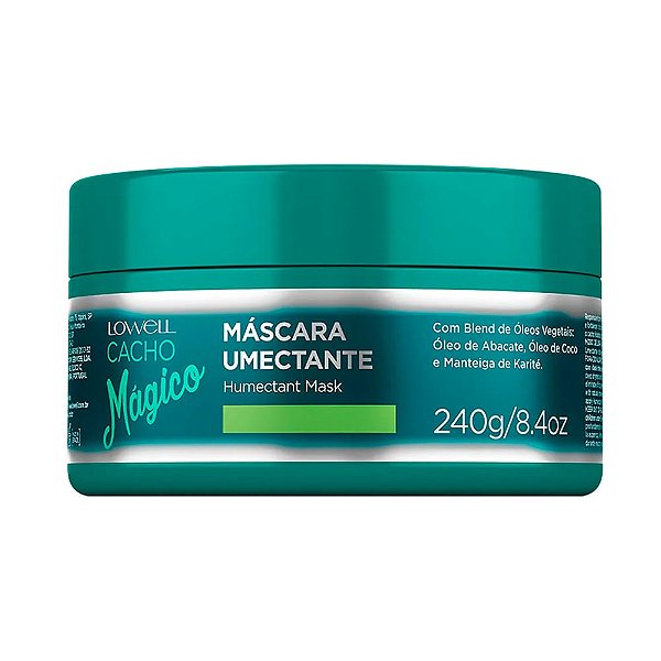 Máscara Umectante Lowell Cacho Mágico 240gr
