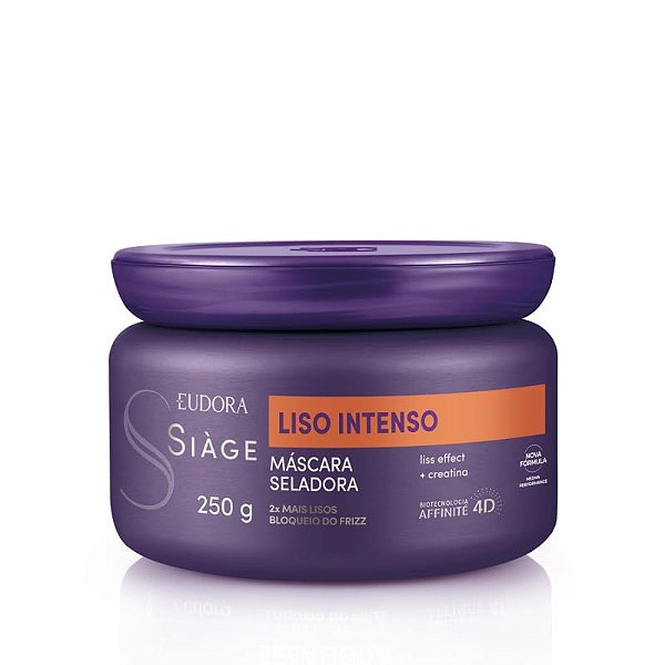 Mascara Capilar Eudora Siage Liso Intenso