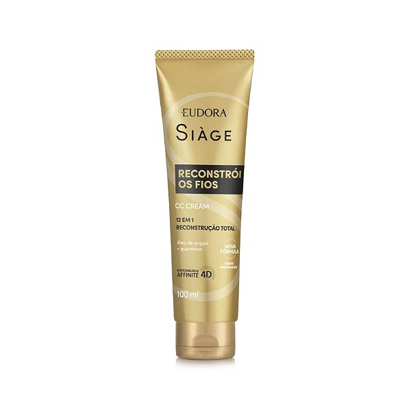 CC Cream Eudora Siáge Reconstrói os Fios 100ml