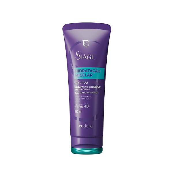 Shampoo Eudora Siage Hidratação Micelar 250ml