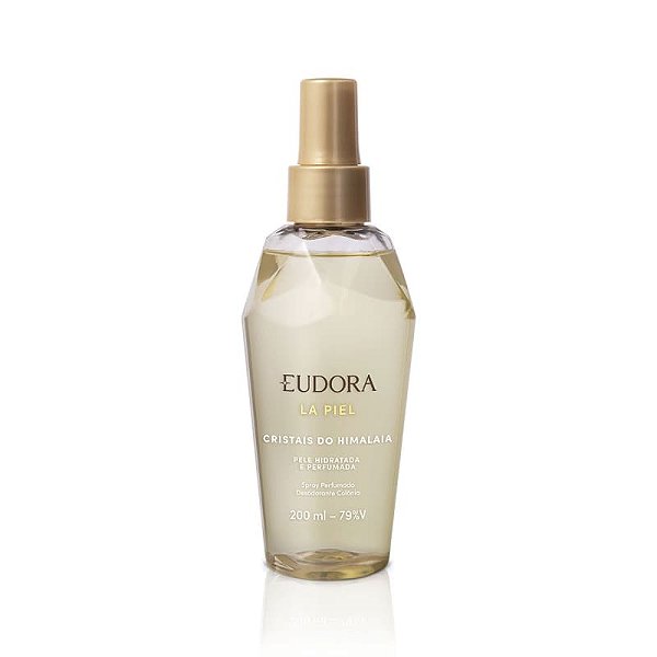 Desodorante Colonia Spray Eudora La Piel Cristais Himalaia 200ml