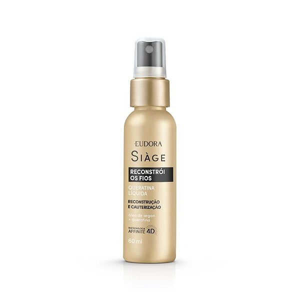 Queratina Líquida Eudora Siàge Reconstrói os Fios 60ml