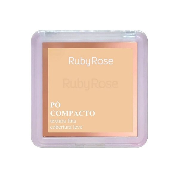 Pó Compacto Ruby Rose HB858 PC10