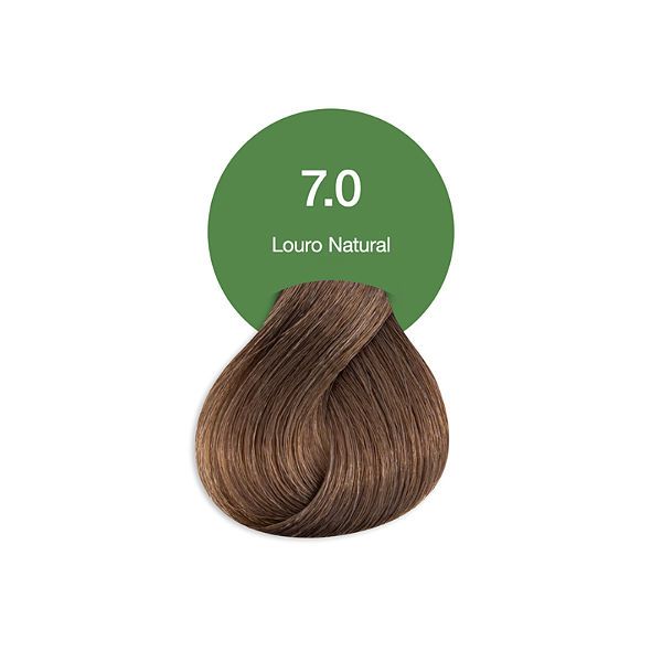 Coloração Acquaflora Vegana 7.0 Louro Escuro