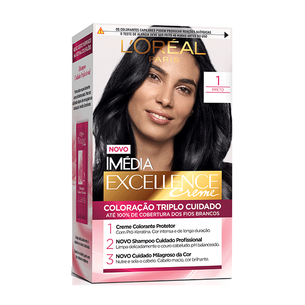 Coloração Loreal Imedia 1