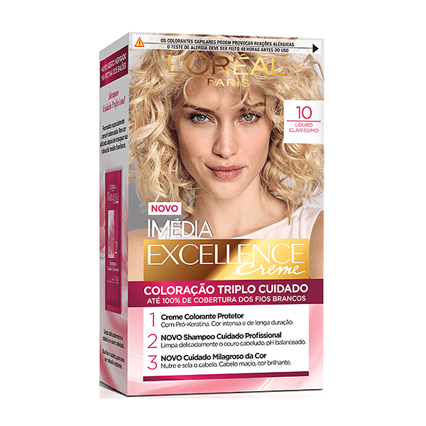 Coloração Loreal Imedia 10