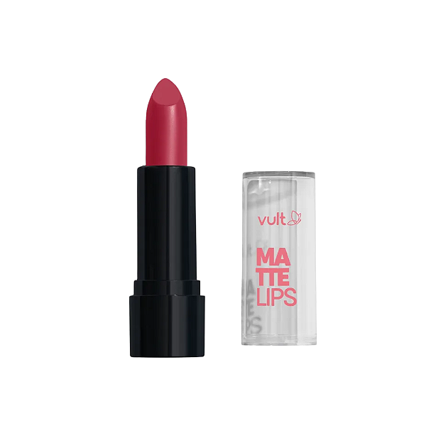Batom Vult Matte Lips Rosa Fúcsia