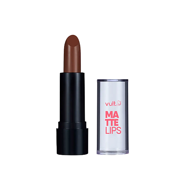 Batom Vult Matte Lips Marrom Chocolate