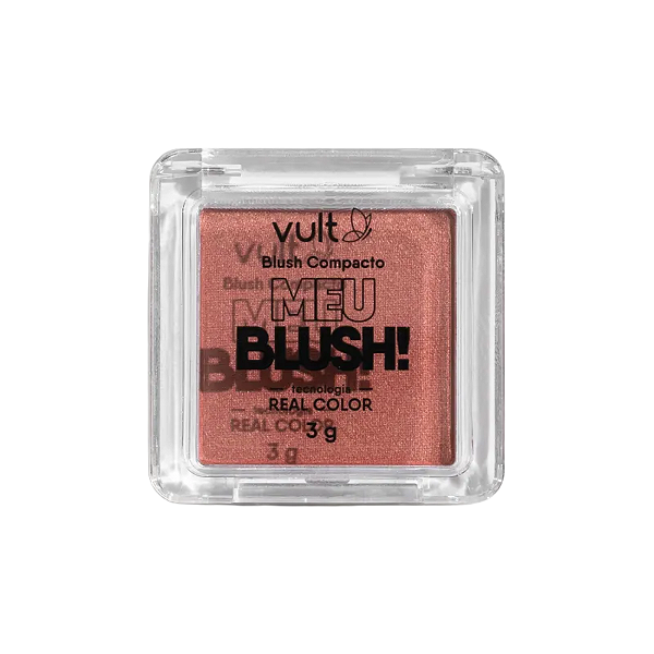 Blush Compacto Vult Compacto Rosa Matte