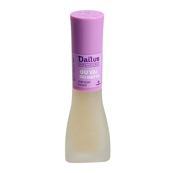 Esmalte Dailus Top Coat Fosco