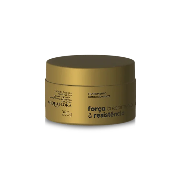 Tratamento Condicionante Acquaflora Força, Crescimento & Resistencia 250gr
