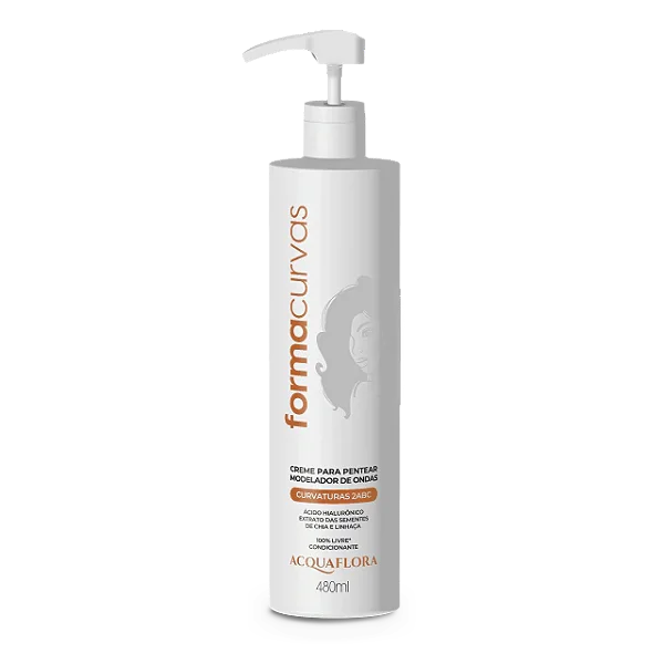 Creme Pentear Acquaflora Forma 2ABC Curvas Ondas 480ml