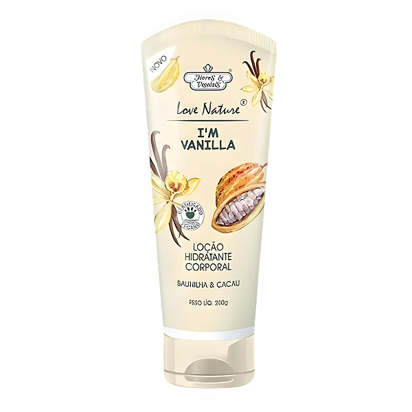 Loção Hidratante Corporal Flores & Vegetais Baunilha Cacau 200gr