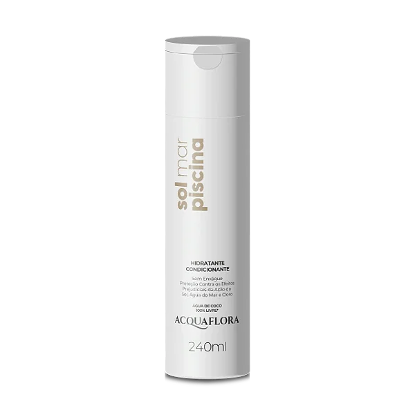 Hidratante sem Enxague Acquaflora Sol Mar Piscina 240Ml