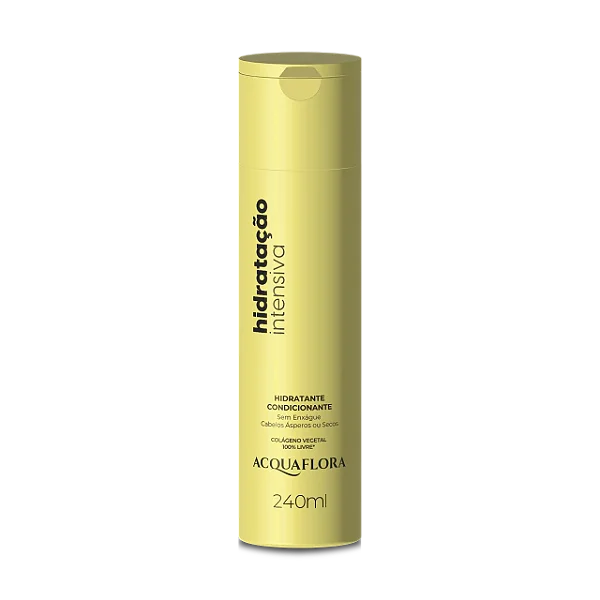 Hidratante Condicionante sem Enxague Acquaflora Hidratação Intensiva 240Ml