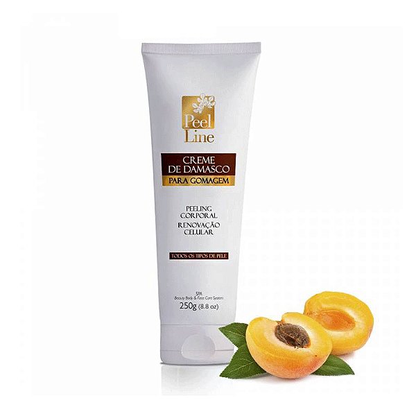 Creme De Damasco Para Gomagem Peel Line 250Gr