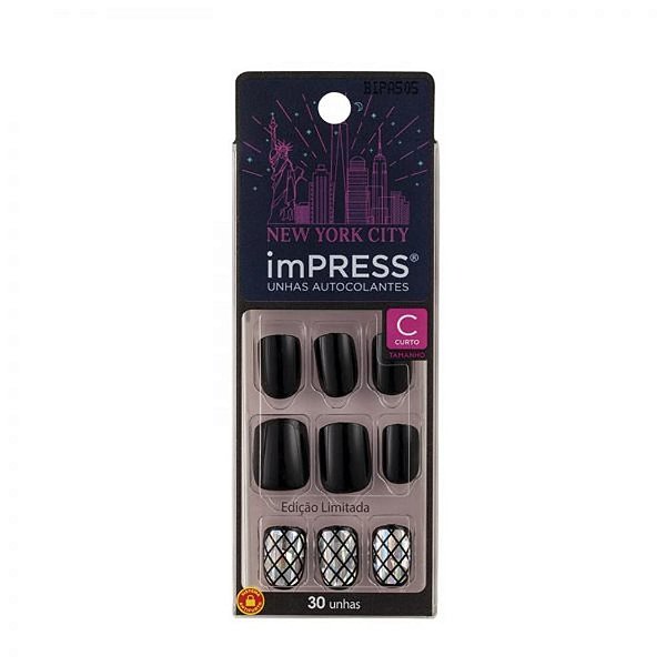 Unhas Kiss Impress NYC Manhattan BIPA507BR