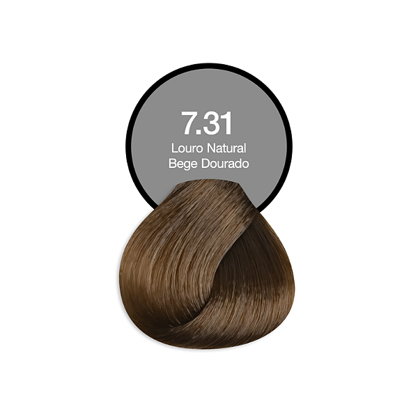 Coloração Acquaflora 7.31 Louro Natural Bege Dourado