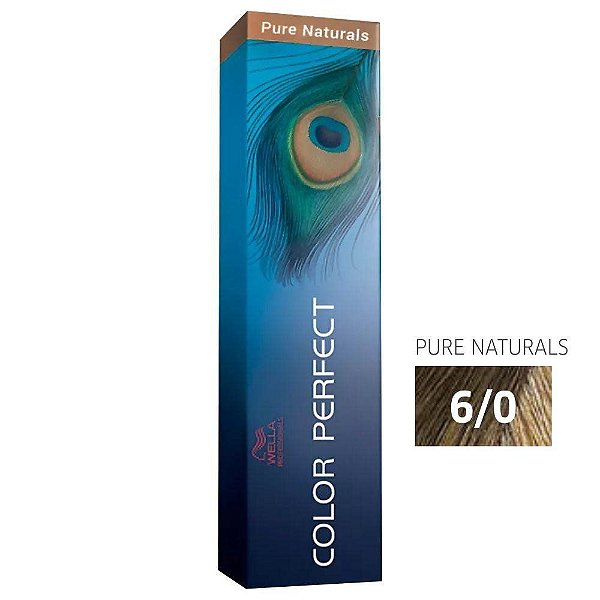 Coloração Wella Color Perfect 6/0 Louro Escuro