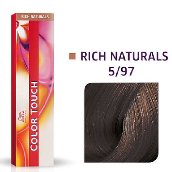 Tonalizante Wella Color Touch 5/97 60gr Castanho Claro Cendré