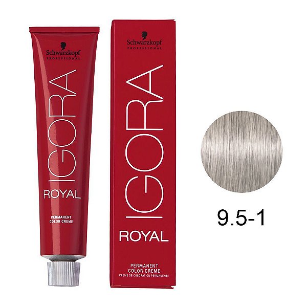 Coloração Schwarzkopf Igora 9,5-1 Pérola