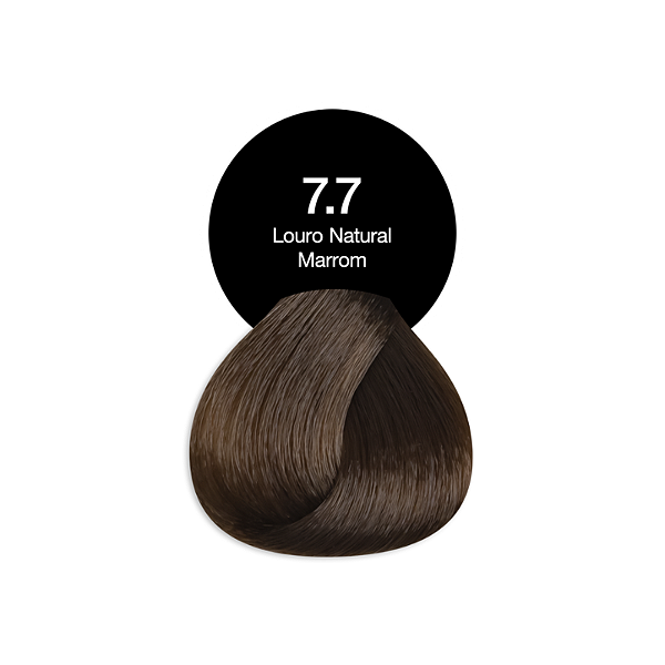 Tonalizante Acquaflora 7.7 Louro Natural Marrom