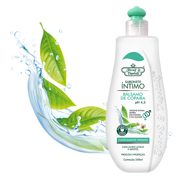 Sabonete Íntimo Flores & Vegetais Copaíba 250Ml