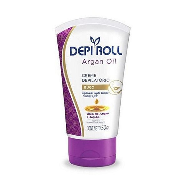 Creme Depilatório Depi Roll Buço Argan 50G