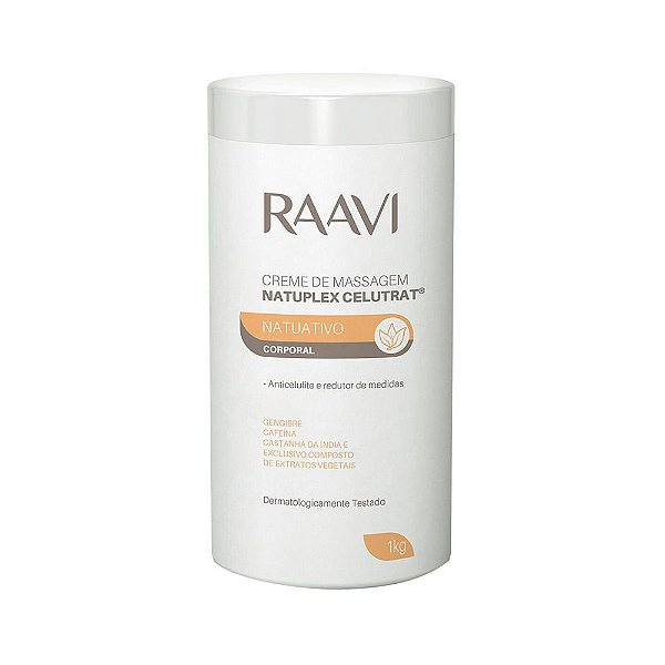 Creme De Massagem Raavi Natuplex Celutrat 1Kilo