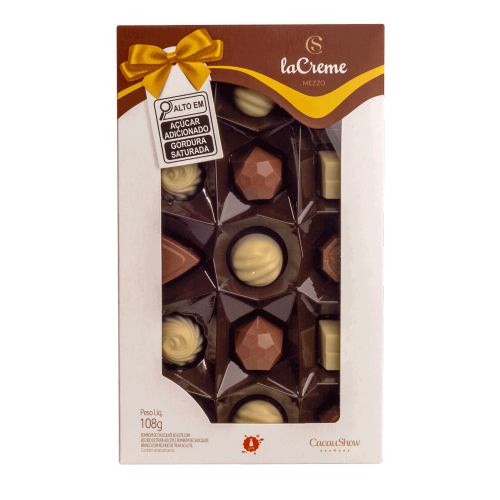 203 - Bombons Mini Show laCreme Sortido 108g