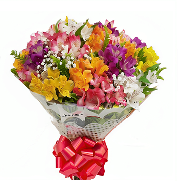 151 - Buquê de astromélias