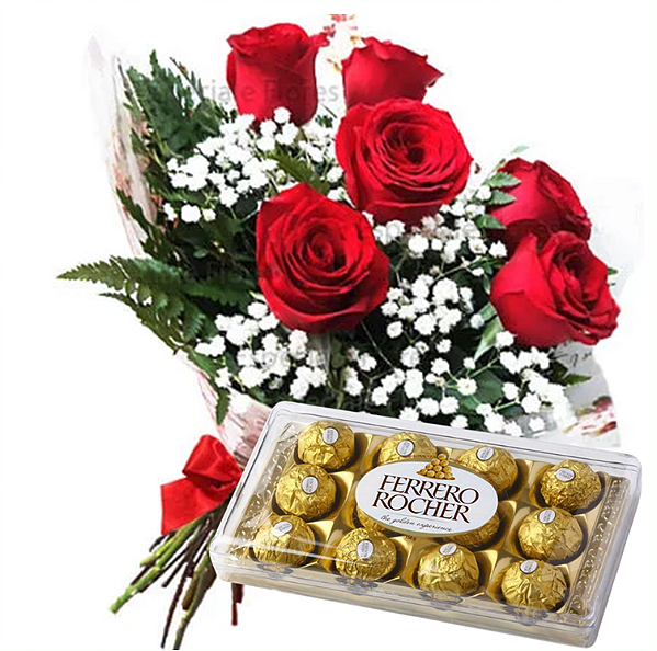 188 - Buquê e Ferrero rocher
