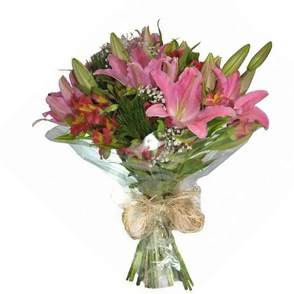 091 - Buquê de lírios