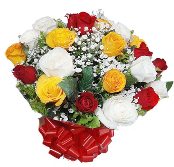 138 - Buquê 24 rosas
