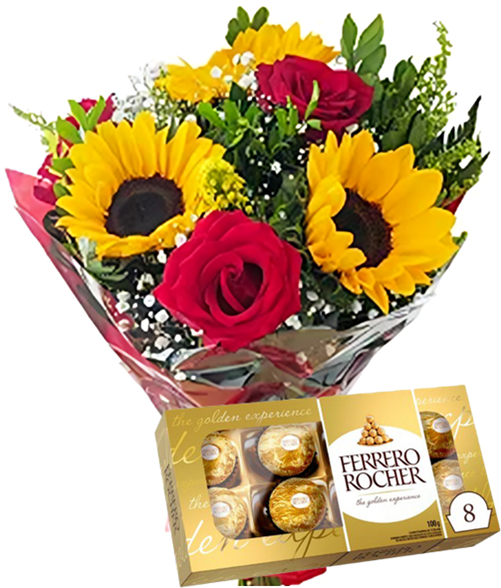 108 - Rosas, Girassóis & Ferrero