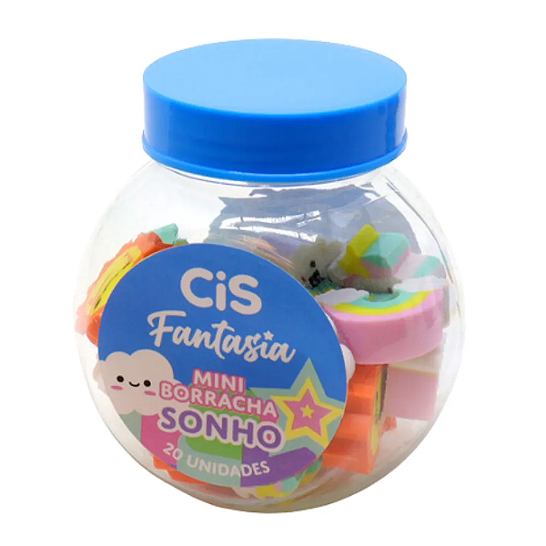 Borracha Mini Sonho Cis com 20 Unidades