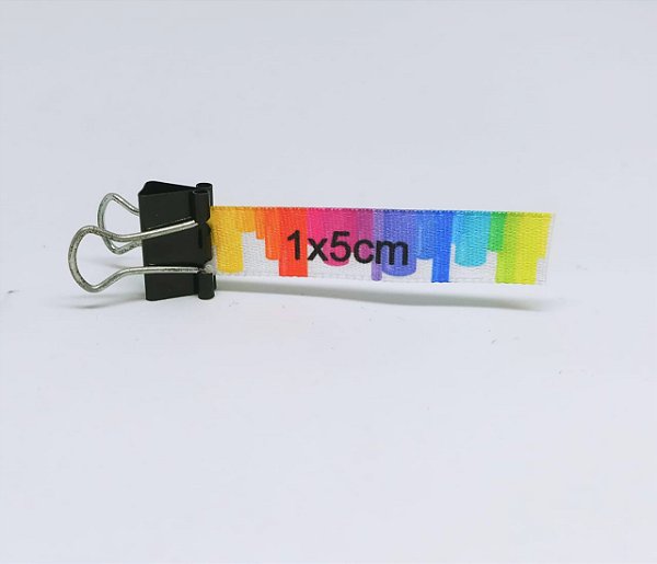 ETIQUETA DE CETIM PERSONALIZADA 1x5CM