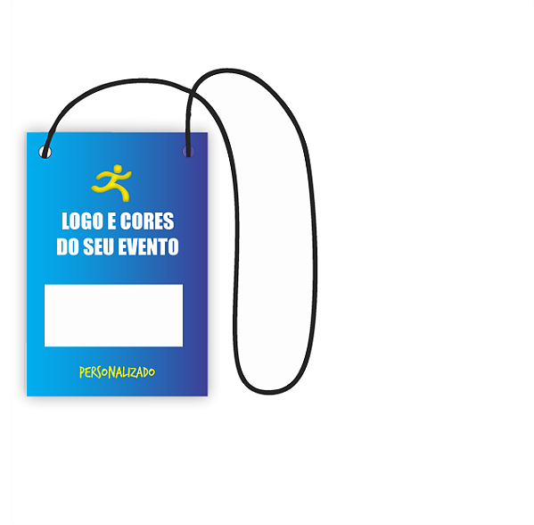 Credencial Personalizada para Eventos 100x140mm | Couchê 250g