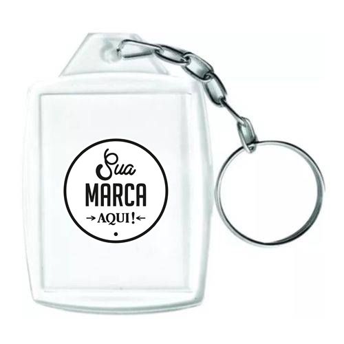 Chaveiro de acrilico 3x4cm personalizado