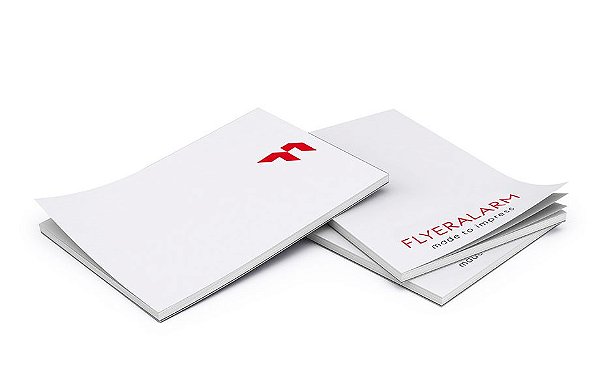 Bloco de notas BLOCADO Miolo personalizado sem capa colorido