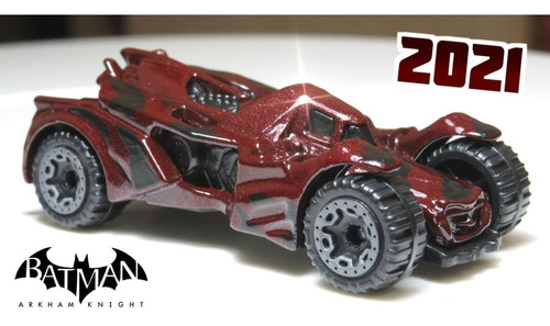 Carrinho Hot Wheels Batman Arkham Knight Batmobile Ed 2021