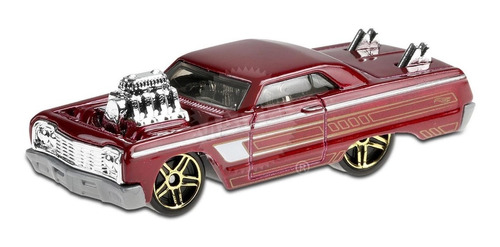 Carrinho Hot Wheels - '64 Chevy Impala - Ghf89 - Vermelho