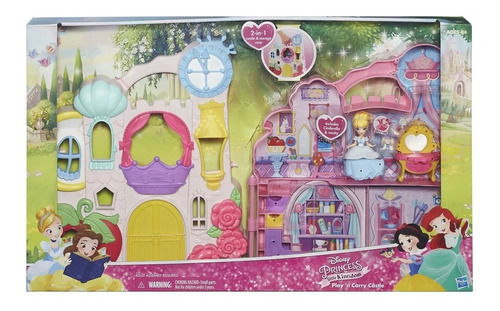 Mini Castelo Tematico Princesas Disney Abre E Fecha Magico